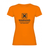 Woman T shirt Warning