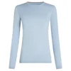 Ženska majica Icebreaker Merino 200 Oasis LS Crewe Zinc Blue S