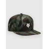 Fox Head Camo Tech Snapback Cap green camo