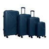 Set kofera 4u1 u plavoj boji - Ripple dezen