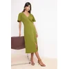 Trendyol Milla Ženska haljina Twoss26El00471, Zelena
