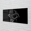 tulup.si Slika na steklu Moški in ženska 125x50 cm 2 obešalnika