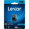 Lexar Lexar | Spominska kartica | Professional 800x PRO | 128 GB | SDXC | Flash pomnilnik razreda UHS-I