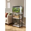 Hanah Home višenamenska polica Dh Aquarium, 55 cm, bela