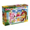 LISCIANI Puzzle Maxi Masa I Meda 2u1 složi I oboji - 60 delova
