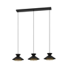 Eglo 43886 - Luster na sajli GRIZEDALE 3xE27/40W/230V