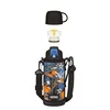Otroška termoska z dvema pokrovčkoma - oranžno-modra 800 ml