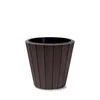 Prosperplast Saksija Woode O400, Braon