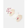 Sinsay - Pamučne čarape 4-pack - šareno