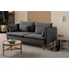 Atelier del Sofa Trosed Flexy, 195 x 100 x 75 cm, Antracit