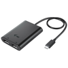 i-tec USB-C Dual 4K/60Hz (en 8K/30Hz) Display Port video adapter