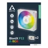 Arctic BioniX P12 A-RGB White - 120mm PWM Ventilator sa ARGB Osvetljenjem – ACFAN00336A