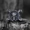 Prstan Monster Claw Skull - 10800-SI-BXG