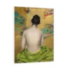 Canvas Slika na platnu Study of Flesh Color and Gold, William Merritt Chase 45x60cm, Sa ramom, Beli