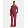 Tommy Hilfiger Pižama UW0UW06708 Rdeča Relaxed Fit