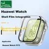 Chensong Zaštita stakla za pametni sat + Zaštitna maska za pametni sat za Huawei Watch FIT 3, Providna