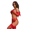 Obsessive Gifty Red 3-pcs Set XXL/3XL
