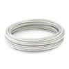 1m DRAHTSEIL v PVC 2,5/5mm PROZOREN verzinkt Stahlseil Seil Draht Stahl
