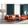 Atelier del Sofa Ugaona garnitura Sevilla 98x85x270cm Narandžasta