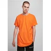 Tangerine T-shirt with a long shape