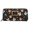 LOUNGEFLY Disney Spooky Mice Candy Corn Zip Around Wallet