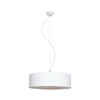 Luster na sajli GARDA 1xE27/60W/230V prečnik 40 cm bela