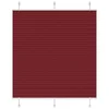 Plisirana roleta Bordeaux crvena 120x100 cm Širina tkanine