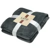 Odeja Delux soft 130X180CM ANTRACIT 260G