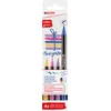 Brush flomasteri E-1340, 1-6 mm glitter set 1/4