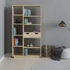 Hanah Home Polica 80,4x188,6x25cm Hrast
