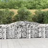 Lučne gabionske košare 3 kom 400x50x80/100 cm pocinčano željezo