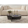 Hanah Home Klub sto-set Orion, 90x60x30, 85x30x35cm, 2 komada, Antracit