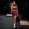 GymBeam Lift Seamless Sports Bra Plum