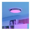 Eglo 300687-LED RGBW prigušiva stropna LED svetiljka MONTEGRANARO-Z LED/18,5W/230V crna + daljinski upravljač