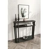 Hanah Home Komoda Cruise, 90x30x84 cm, Crna