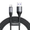 TRANYOO USB Data kabl Type C T-S16C 2m 5A Crni ojačan