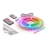 Komplet 1x LED RGBW traka NEO LITE LED/24W/230V 5 m IP65 Wi-Fi + 5x profil 1 m + daljinski upravljač