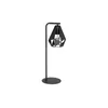 Eglo 43703 - Stona lampa CARLTON 1xE27/60W/230V crna