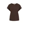 WE Fashion Majica temno rjava