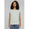 Womens T-Shirt Extended Shoulder Tee - mint