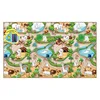 ROLLMATZ Podloga za igranje Zoološki vrt 200x120cm + 6 flomastera