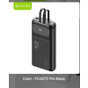 Bavin Power bank 20000mAh 225W Type C & Ligtning kabl crna