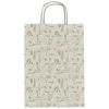 VREĆICE UKRASNE 26X36X12CM CARTA ERBA REX-SAUL SADOCH SDF26-303H BIJELA/ZELENA