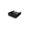 ICY BOX IB-5251 2.5/3.5 HDD/SSD enclosure Black