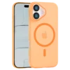 Matte Color MagSafe maska za iPhone 16 – narandžasta