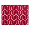 Rdeča odeja 150x200 cm Swirl – noo.ma