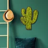 Atelier Del Sofa Zidna dekoracija Cactus, 34x1.6x45 cm, 9 mm, Zelena