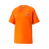 PUMA Funkcionalna majica neonsko oranžna/črna