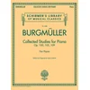 BURGMULLER:COLLECTED STUDIES FOR PIANO OP.100,105,109 FOR PIANO