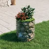 Kružni gabionski stup od pocinčanog čelika O 50 x 50 cm